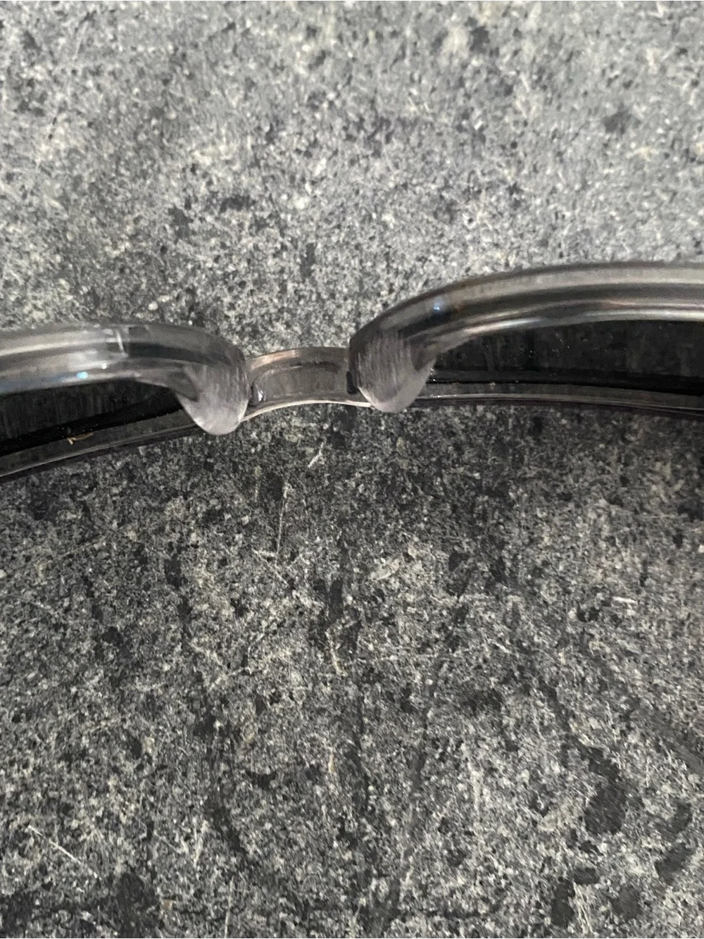 Ray-Ban Mega Hawkeye unisex Sunglasses — Black/Clear